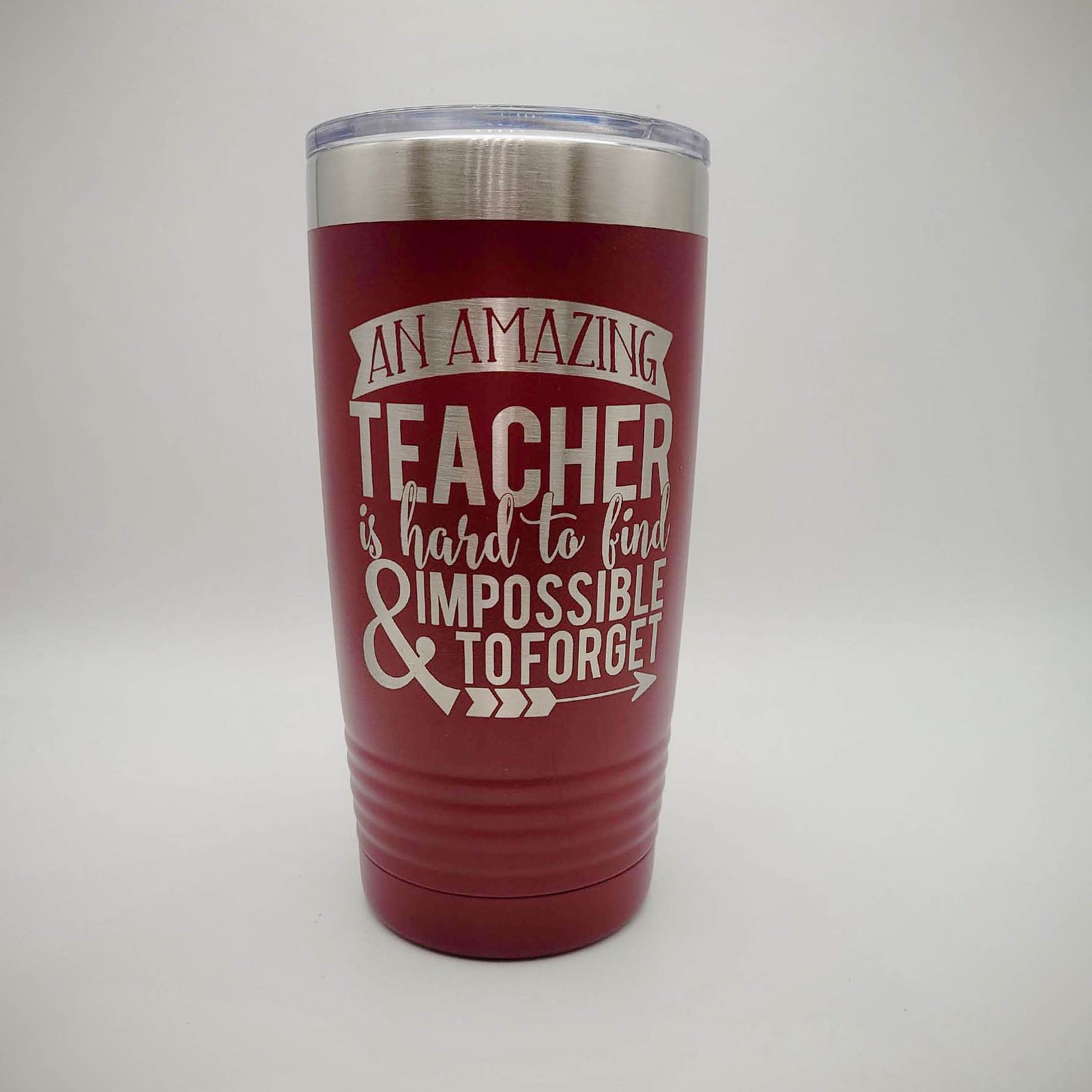 An Amazing Teacher is Hard To Find - Polar Camel 20oz Maroon Tumbler - Sunny Box