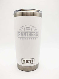 Baseball School Mascot - Engraved YETI Tumbler