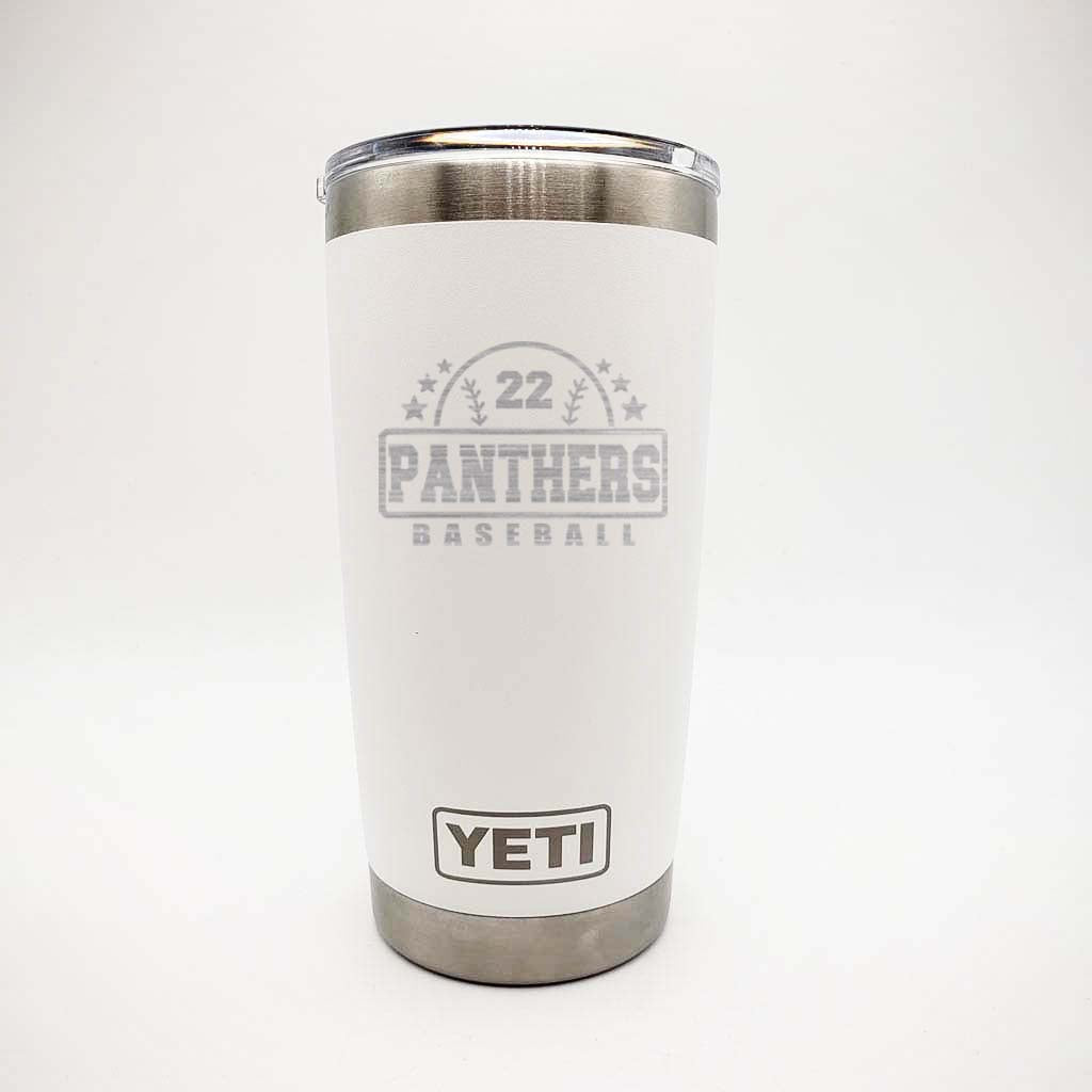 Baseball School Mascot - Engraved YETI Tumbler