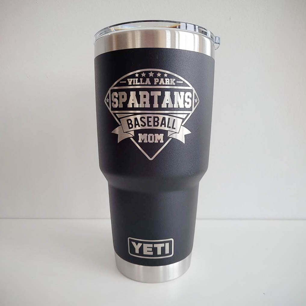 Baseball School Mascot - Engraved YETI Tumbler