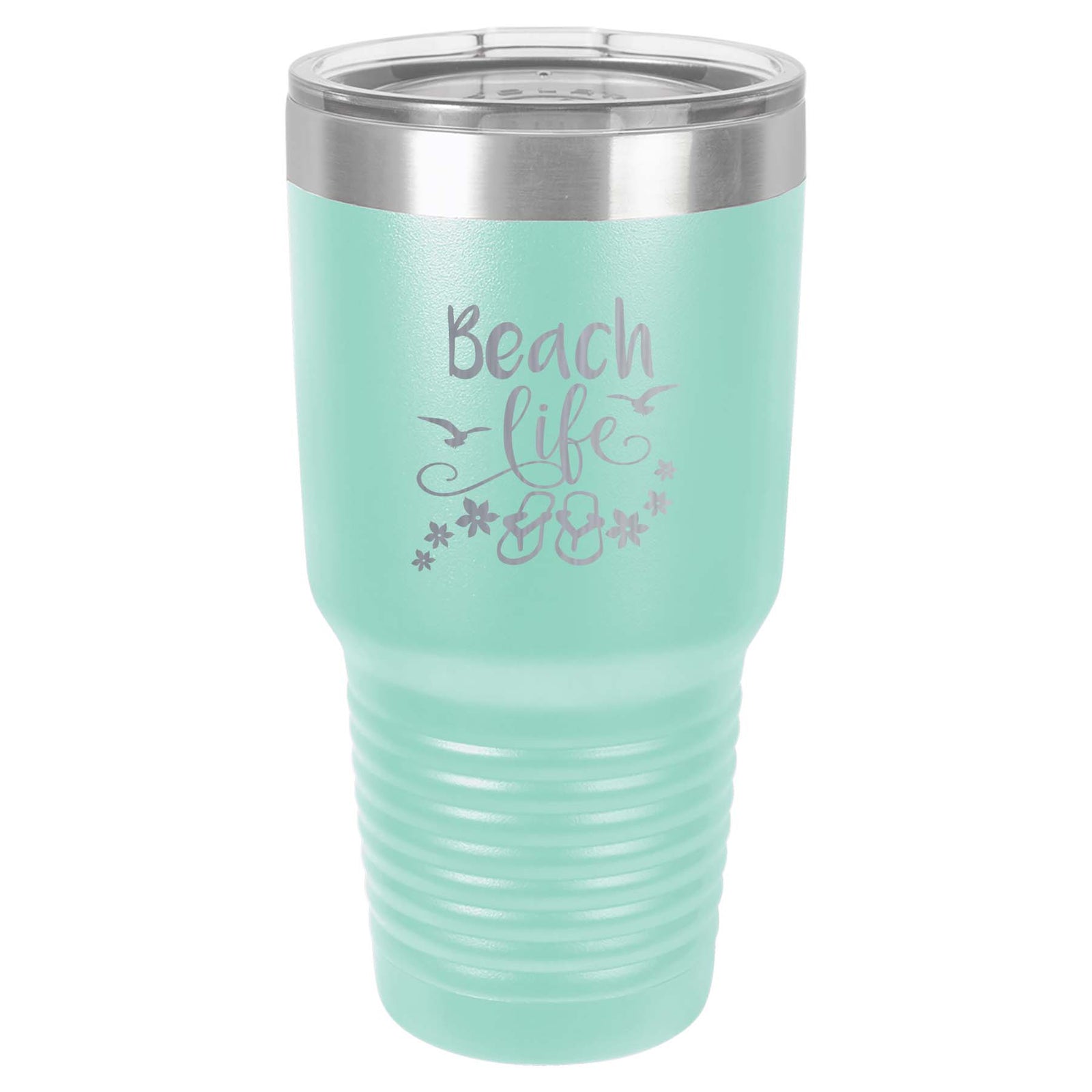 Beach Life - Engraved Polar Camel Tumbler