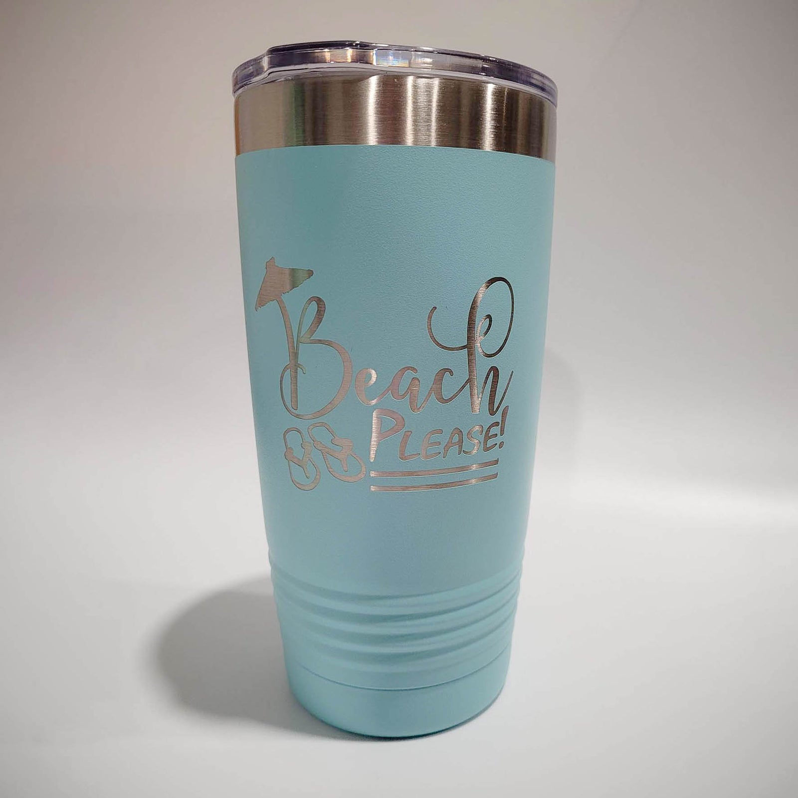 Beach Please - Engraved Polar Camel Tumbler