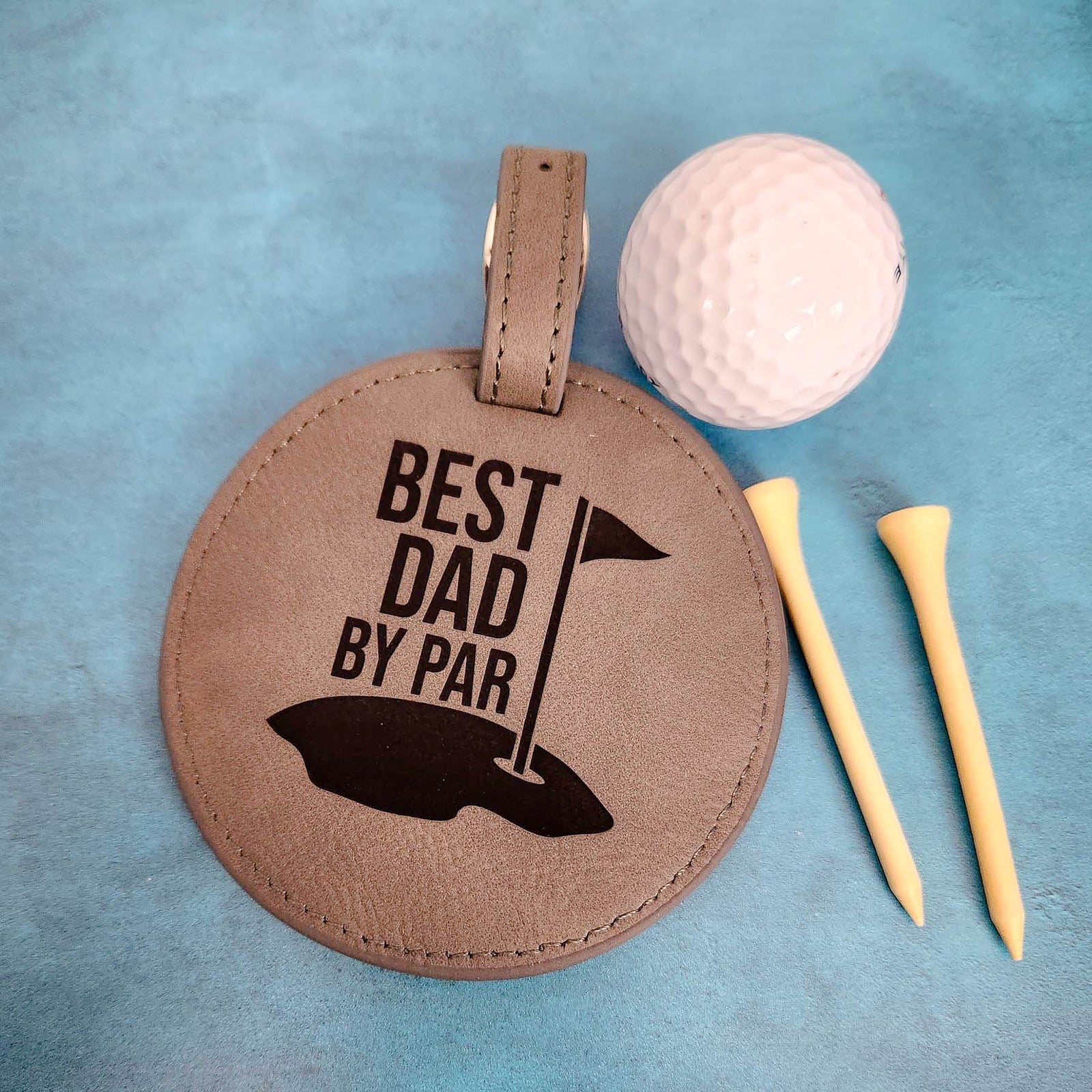 Personalized Golf Bag Tee Holder