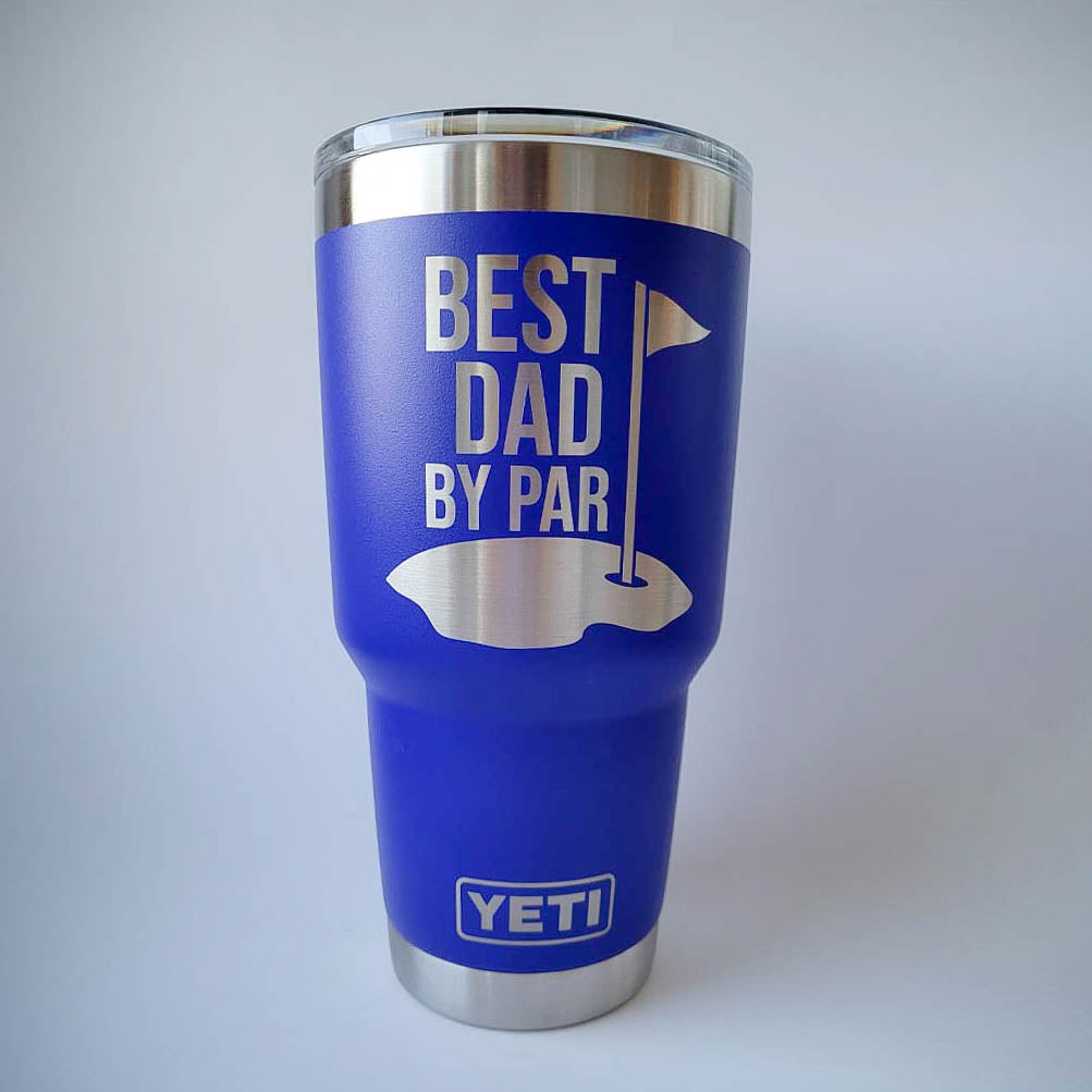 Personalized World's Best Daddy Engraved Yeti Tumbler - Lazerworx