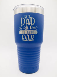 Best Dad of All Time Engraved Polar Camel Tumbler - Sunny Box