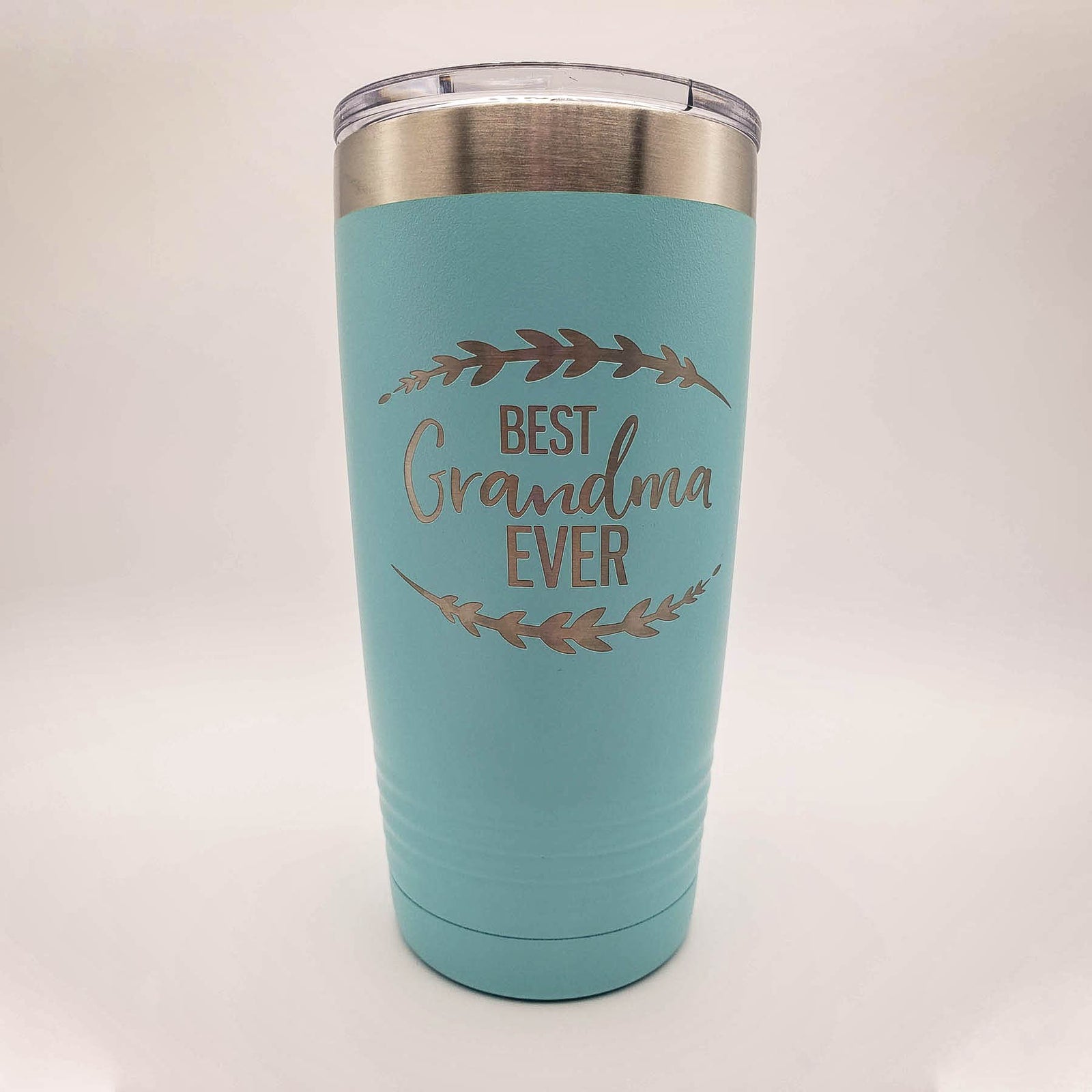 Best Grandma Ever Engraved Polar Camel 20oz tumbler Teal - Sunny Box
