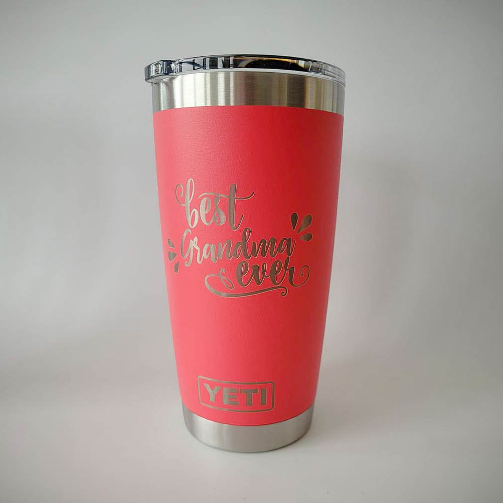 Best Grandma Ever2 Engraved YETI Tumbler