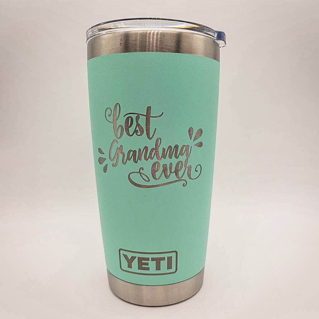 Best Grandma Ever2 Engraved YETI Tumbler