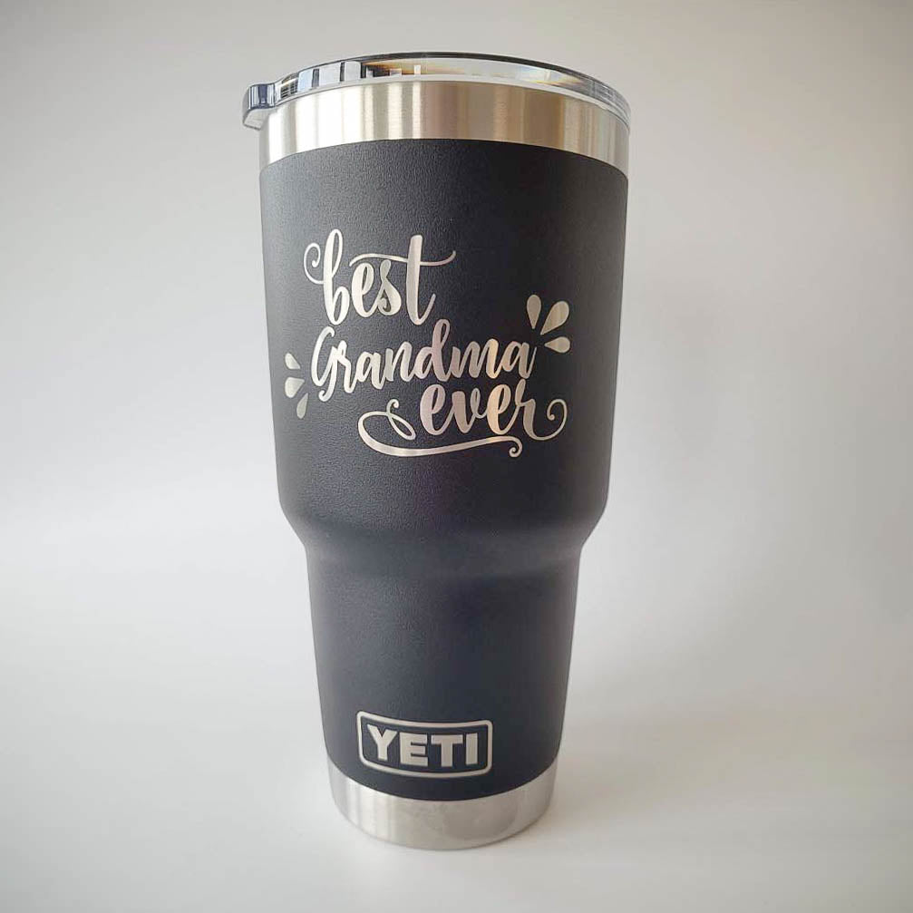 Best Grandma Ever2 Engraved YETI Tumbler
