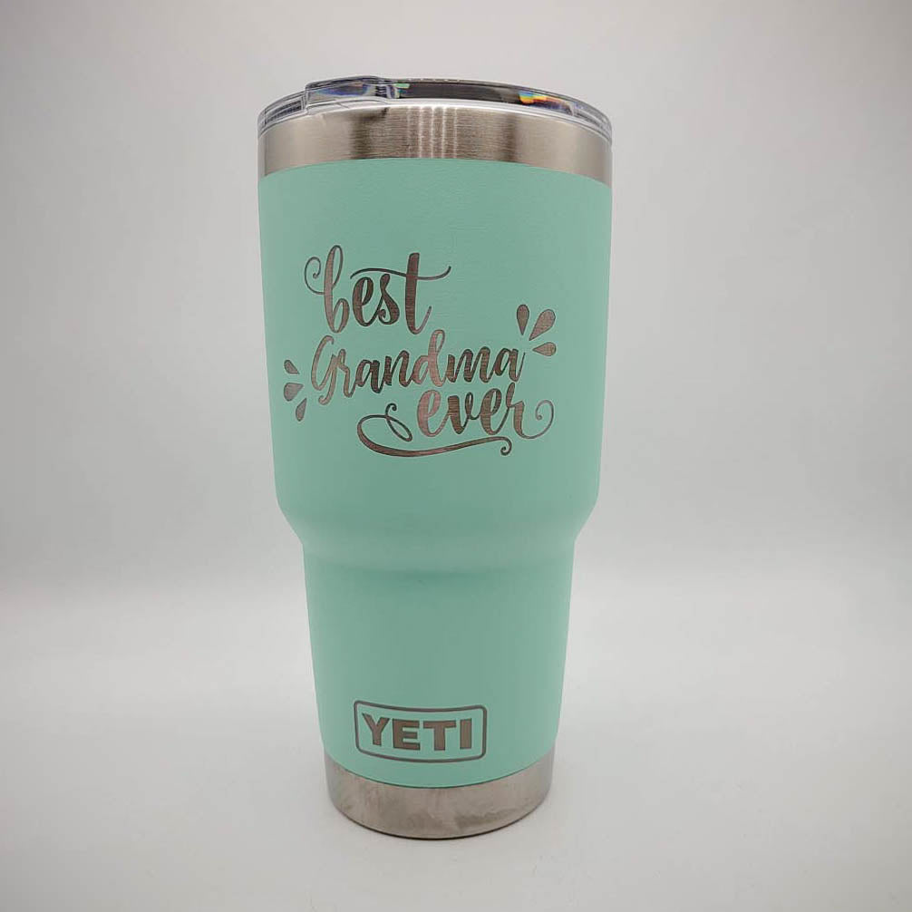 Best Grandma Ever2 Engraved YETI Tumbler