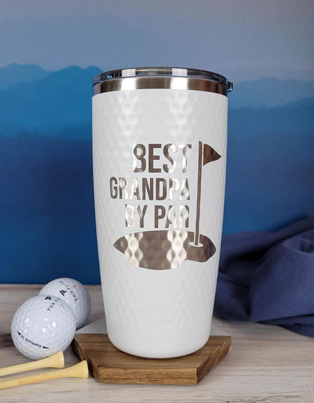 Best Grandma by Par - Engraved Polar Camel Tumbler