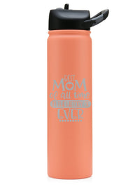 Best Mom of All Time Engraved 27oz SIC Water Bottle Sunny Box