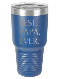 Best Papa Ever - Engraved 30oz Blue Polar Camel Tumbler - Sunny Box