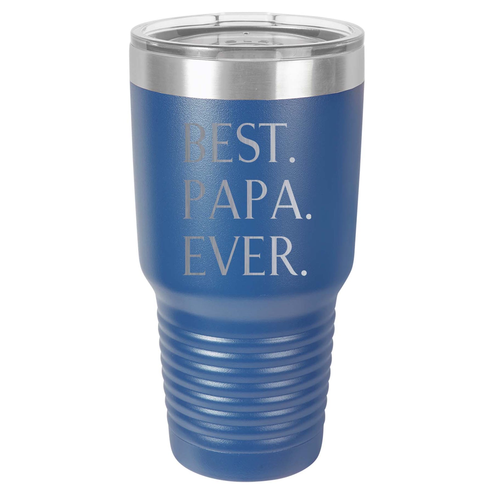 Best Papa Ever - Engraved 30oz Blue Polar Camel Tumbler - Sunny Box