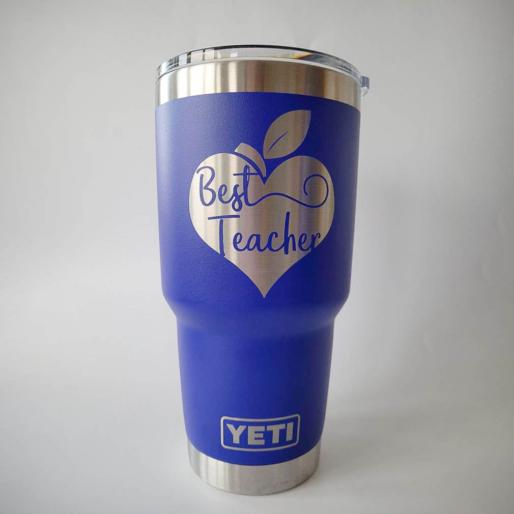 Best Teacher - Custom Teacher Engraved YETI Tumbler – Sunny Box