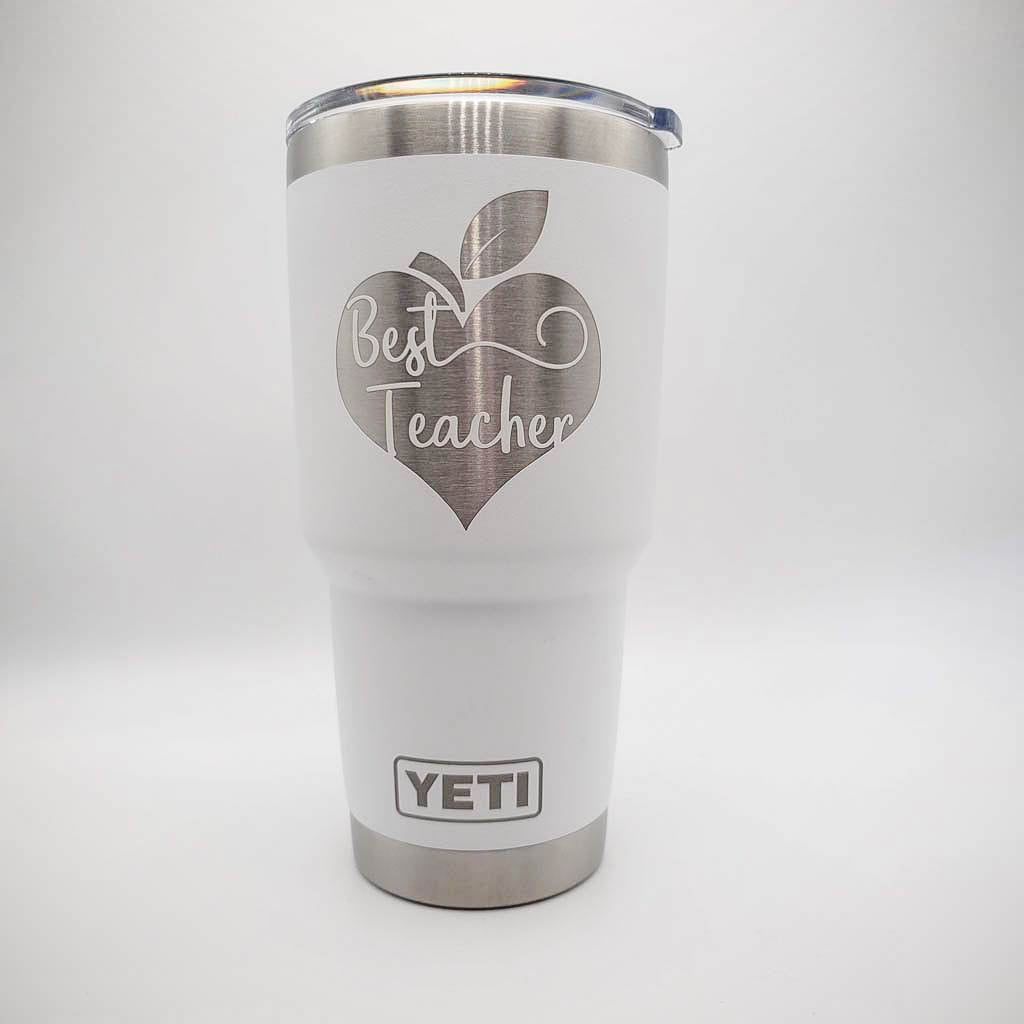 Custom Teacher Engraved YETI Tumbler - It Takes A Big Heart – Sunny Box