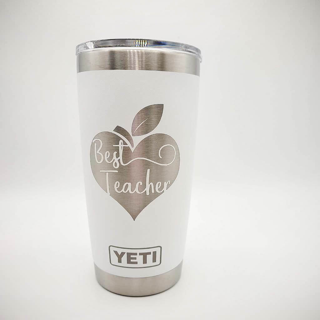 Best Teacher Ever - Custom Teacher Engraved YETI Tumbler – Sunny Box