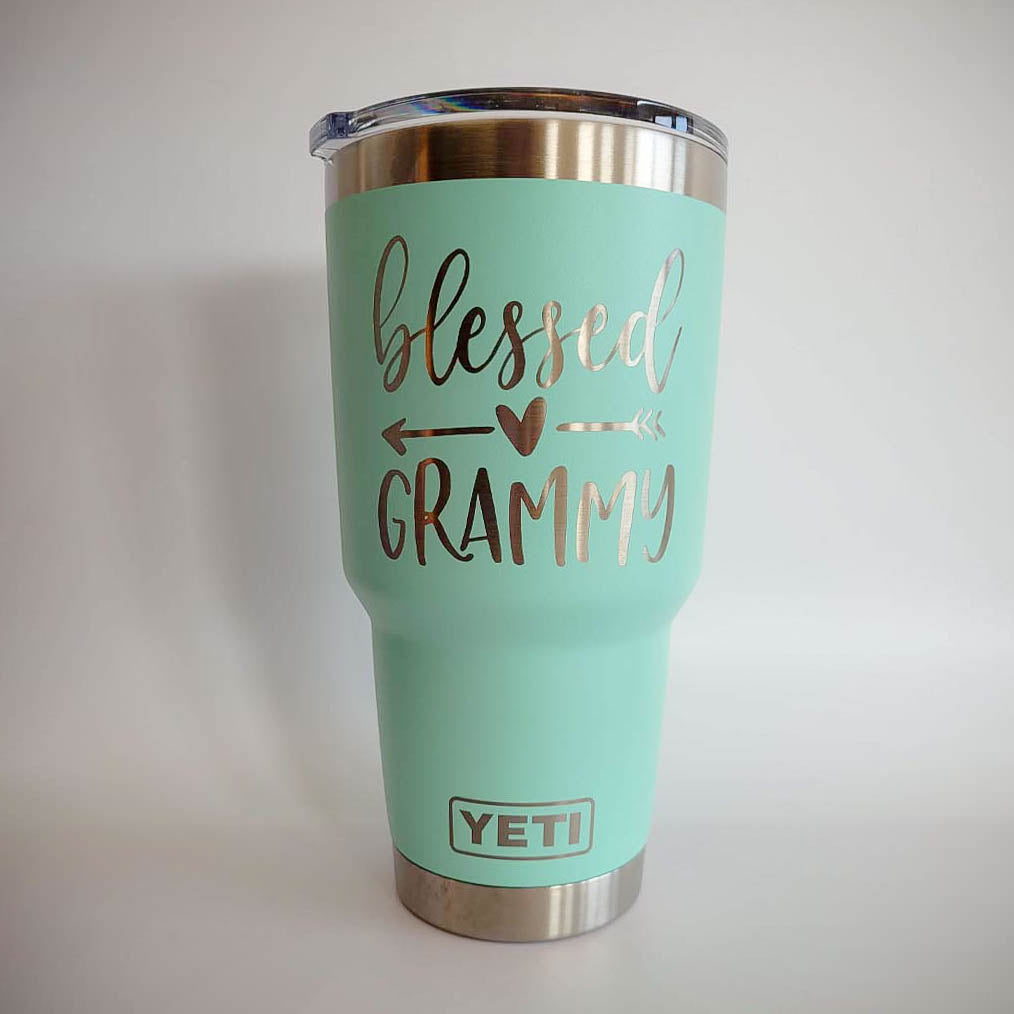 Blessed Grammy Engraved YETI Tumbler