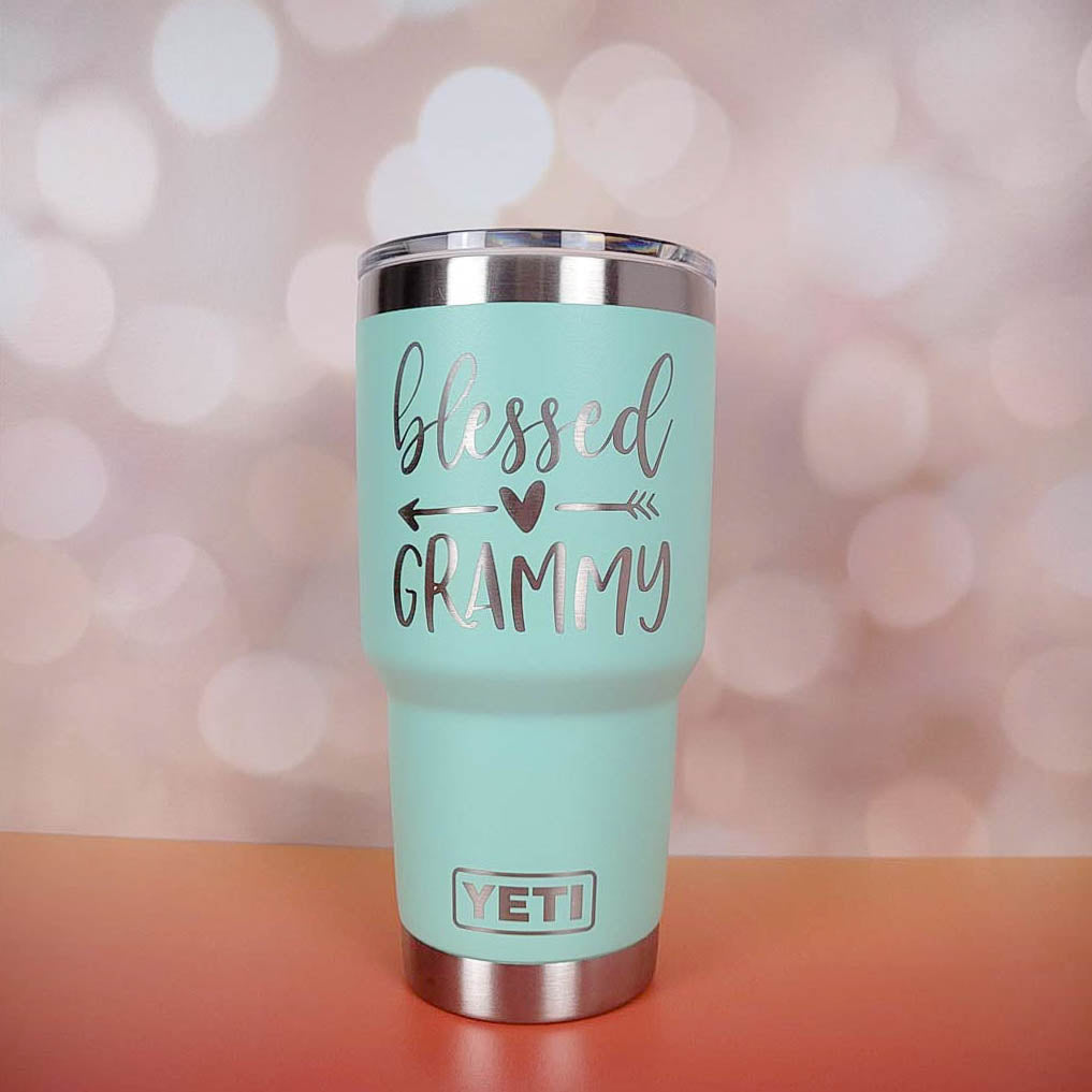 Blessed Grammy Engraved YETI Tumbler