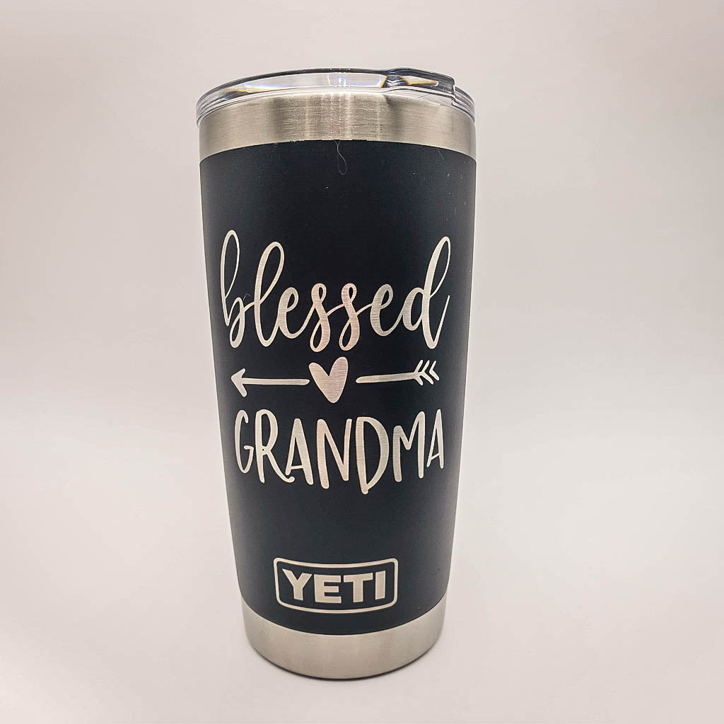 Blessed Grandma Engraved YETI Tumbler