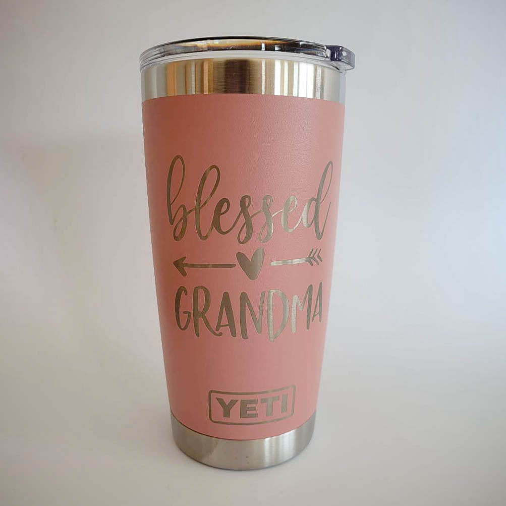 Blessed Grandma Engraved YETI Tumbler