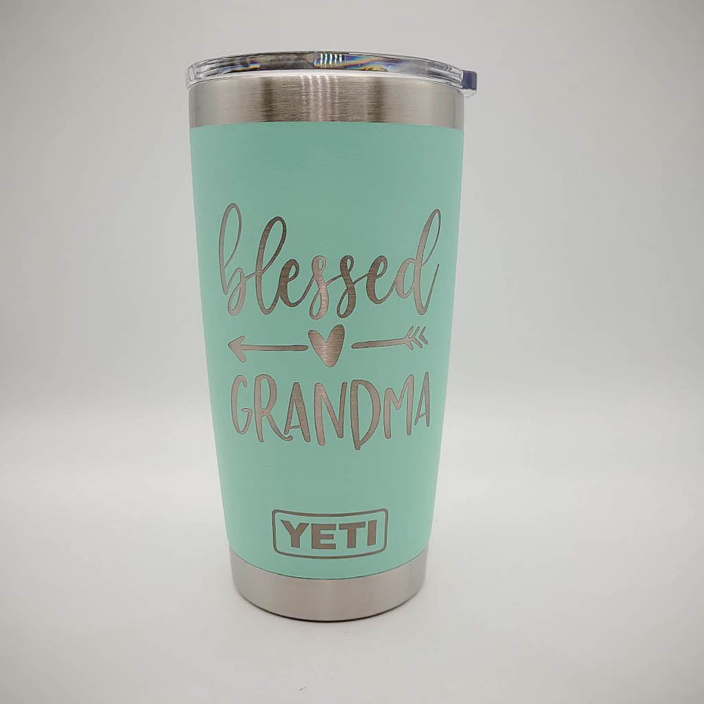 Blessed Grandma Engraved YETI Tumbler