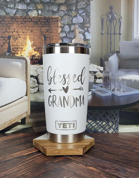 Blessed Grandma Engraved YETI Tumbler