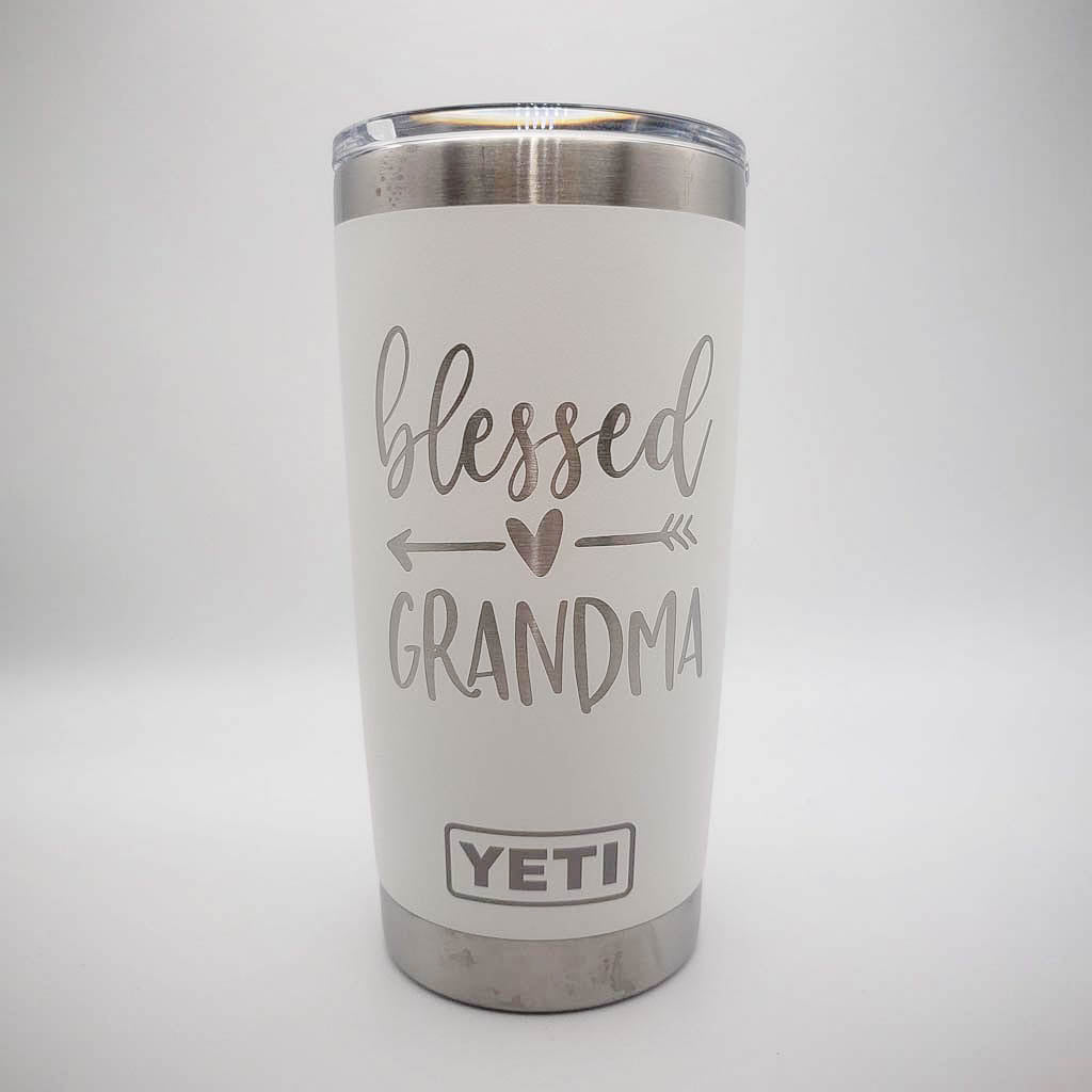 Blessed Grandma Engraved YETI Tumbler