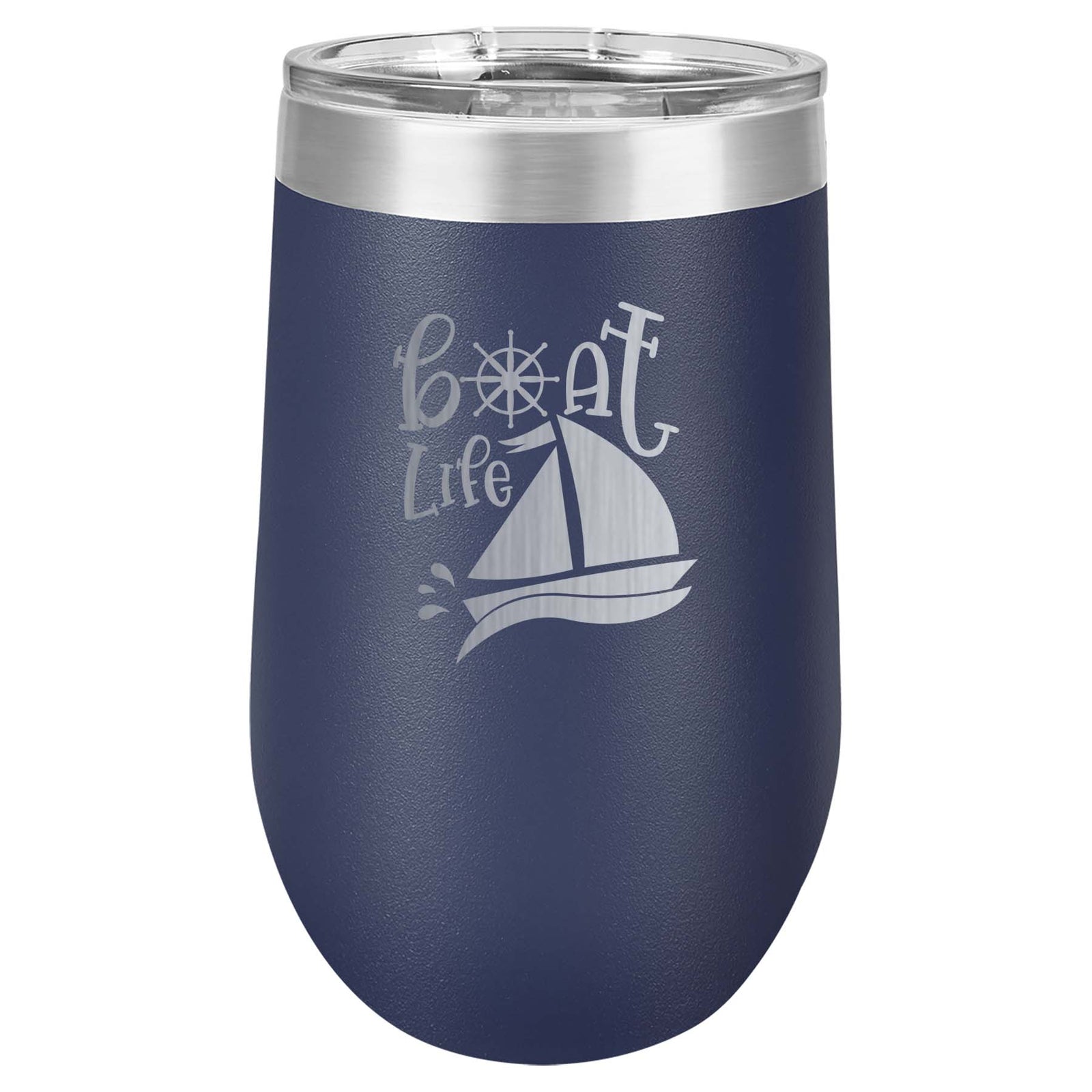 Boat Life - Engraved Polar Camel Tumbler