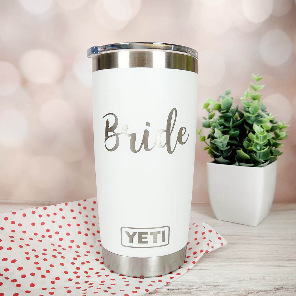 Bride Engraved YETI Tumbler