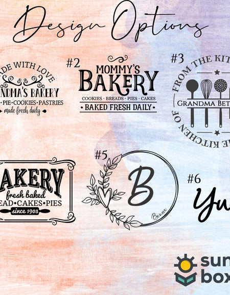 Personalized Kitchen Engraved Aluminum Cake Pan