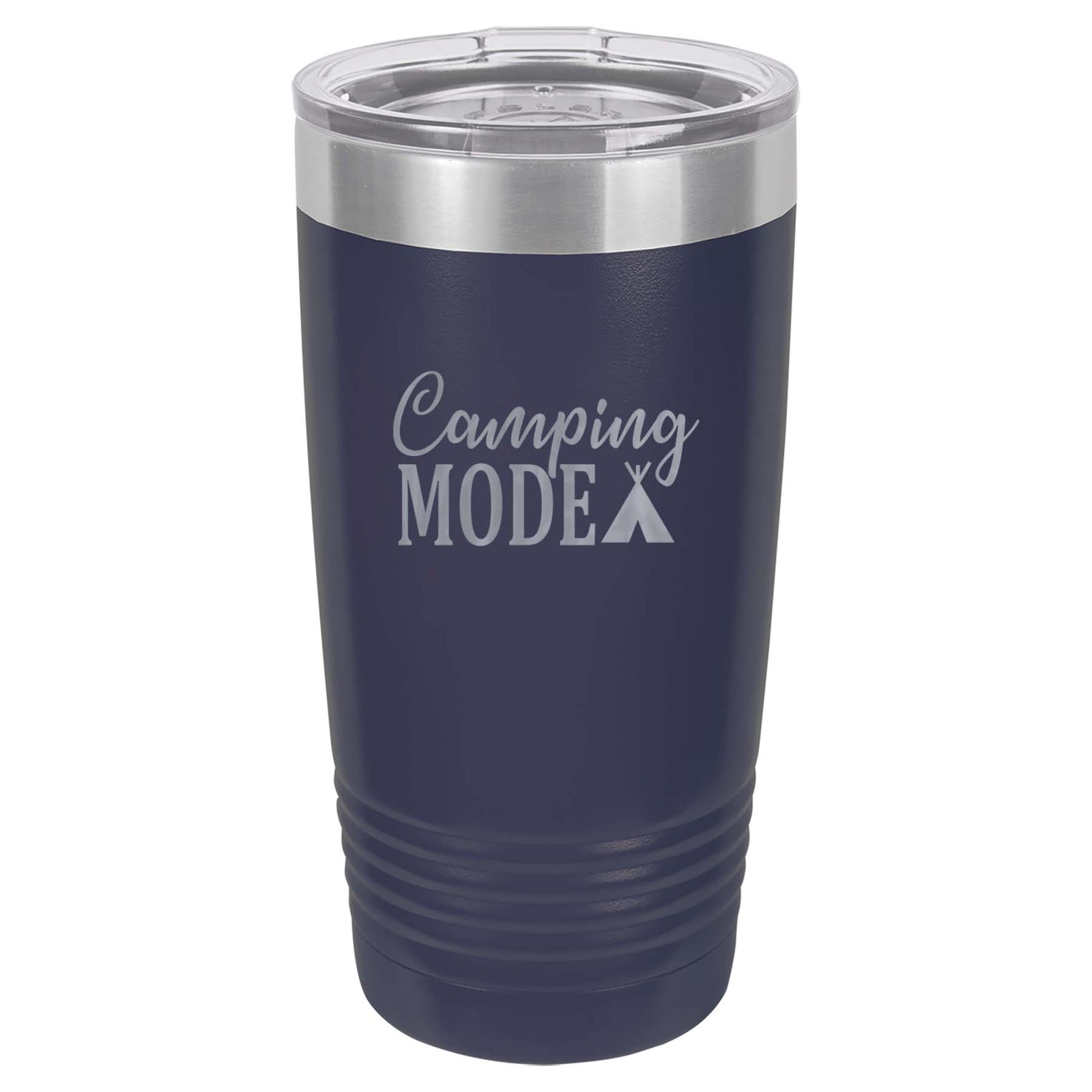 Camping Mode Engraved Polar Camel Tumbler