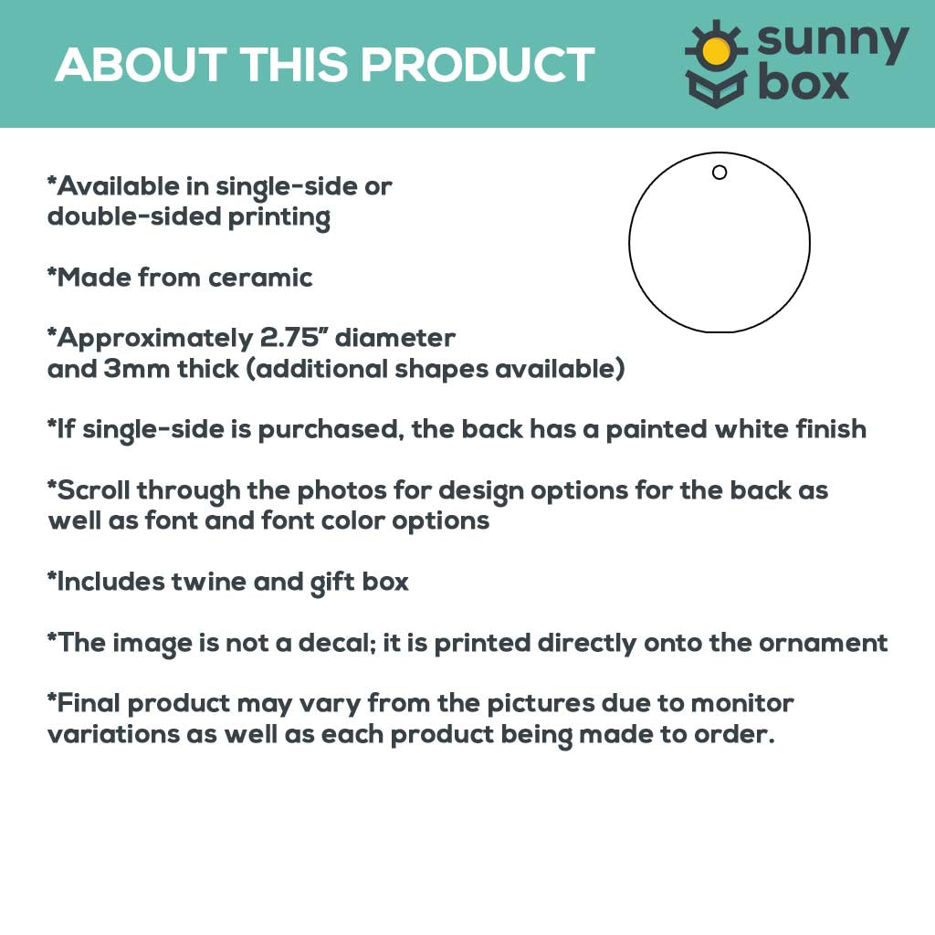 Forever Would Have Been Too Short Pet Memorial Ceramic Ornament