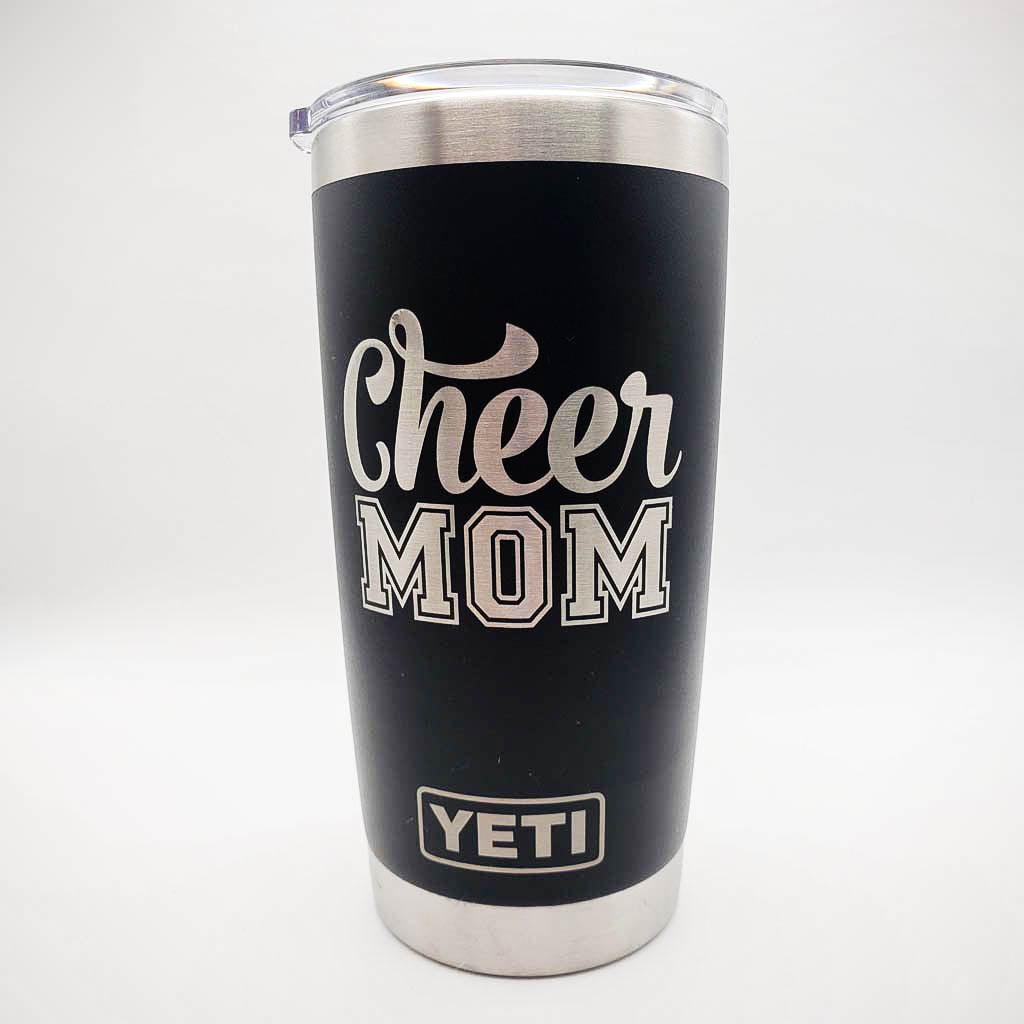 Cheer Mom Engraved YETI Tumbler