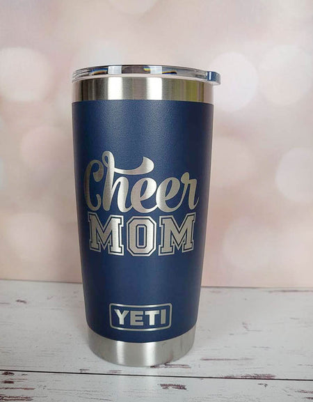 Cheer Mom Engraved YETI Tumbler