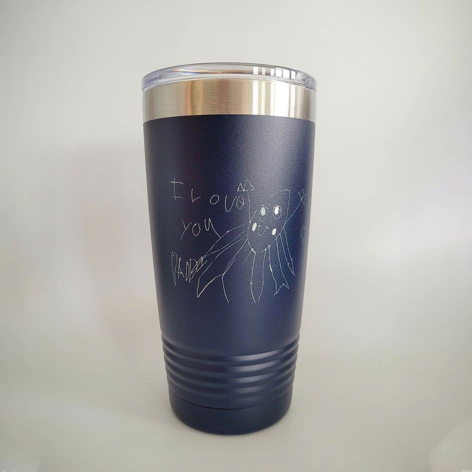 Child's Handwriting / Drawing Engraved Polar Camel Tumbler