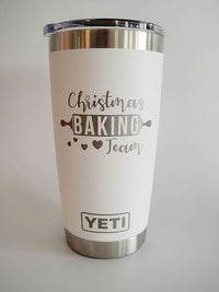 Christmas Baking Team - Christmas Engraved YETI Tumbler