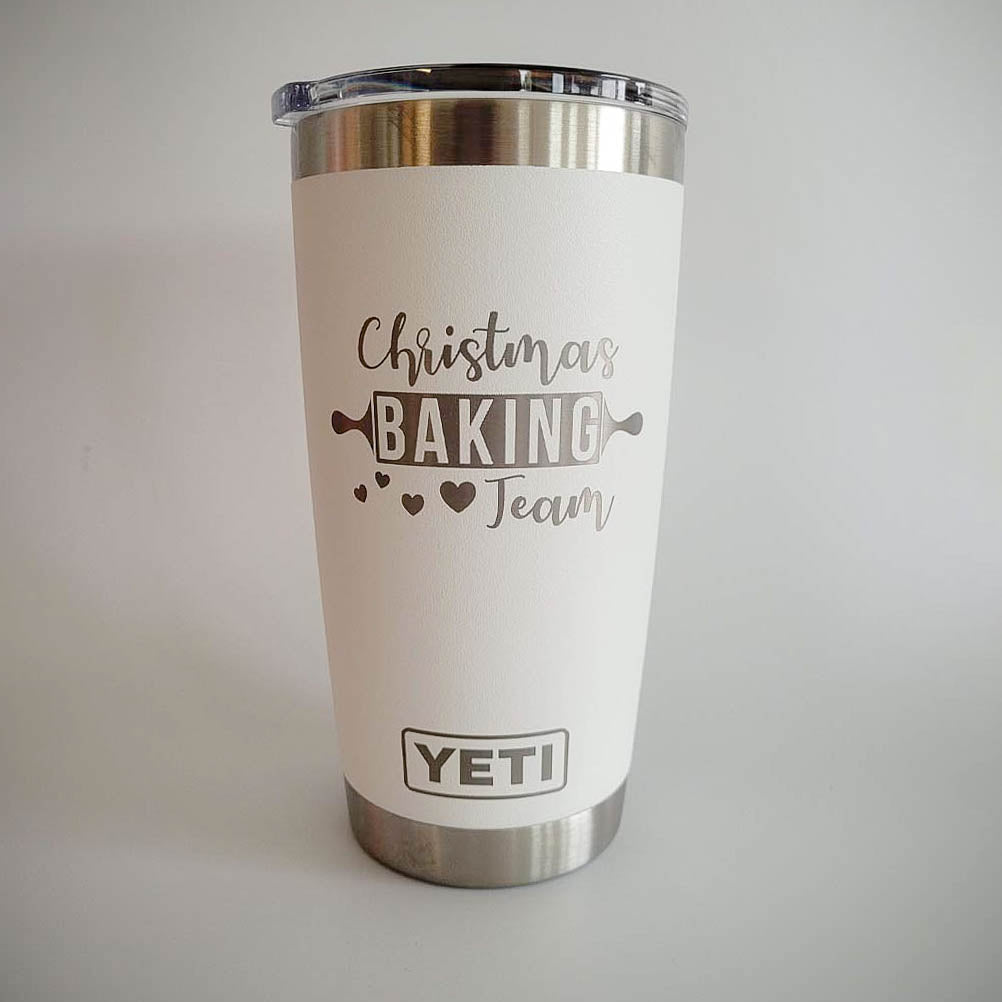 Christmas Baking Team - Christmas Engraved YETI Tumbler