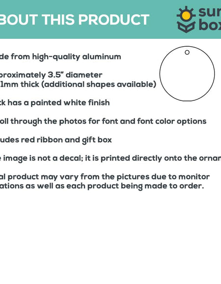 Forever Loved Personalized Photo Ornament