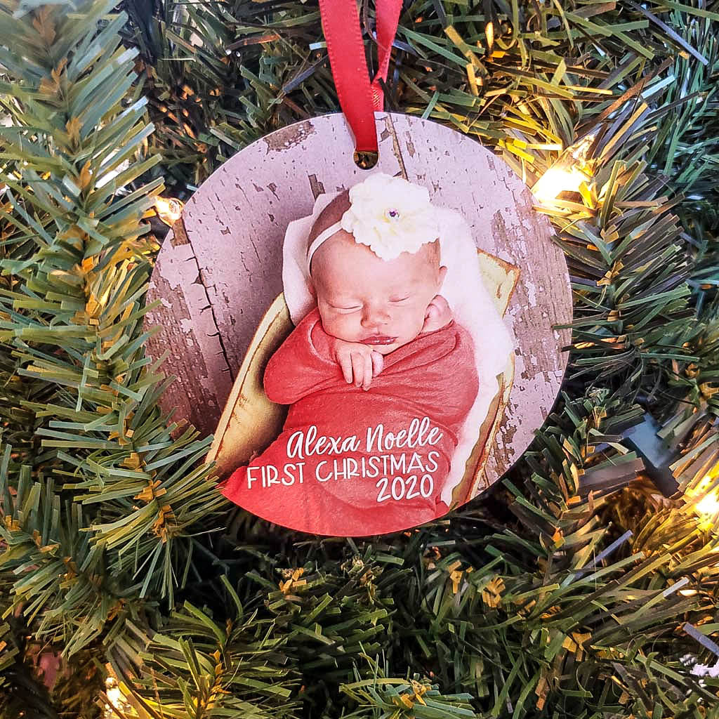 Photo Ornament - Personalized with your own photo!