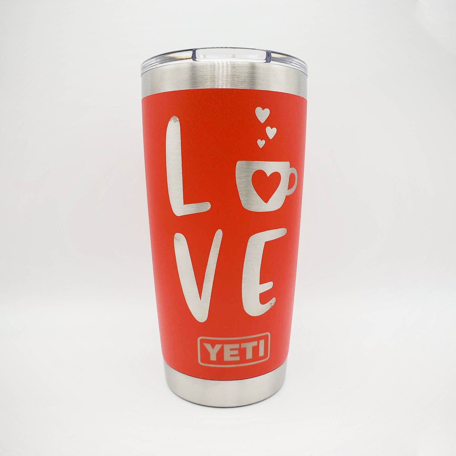 Coffee Love Engraved YETI Tumbler