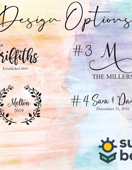 Personalized Engraved Bamboo Cutting Board - Sunny Box