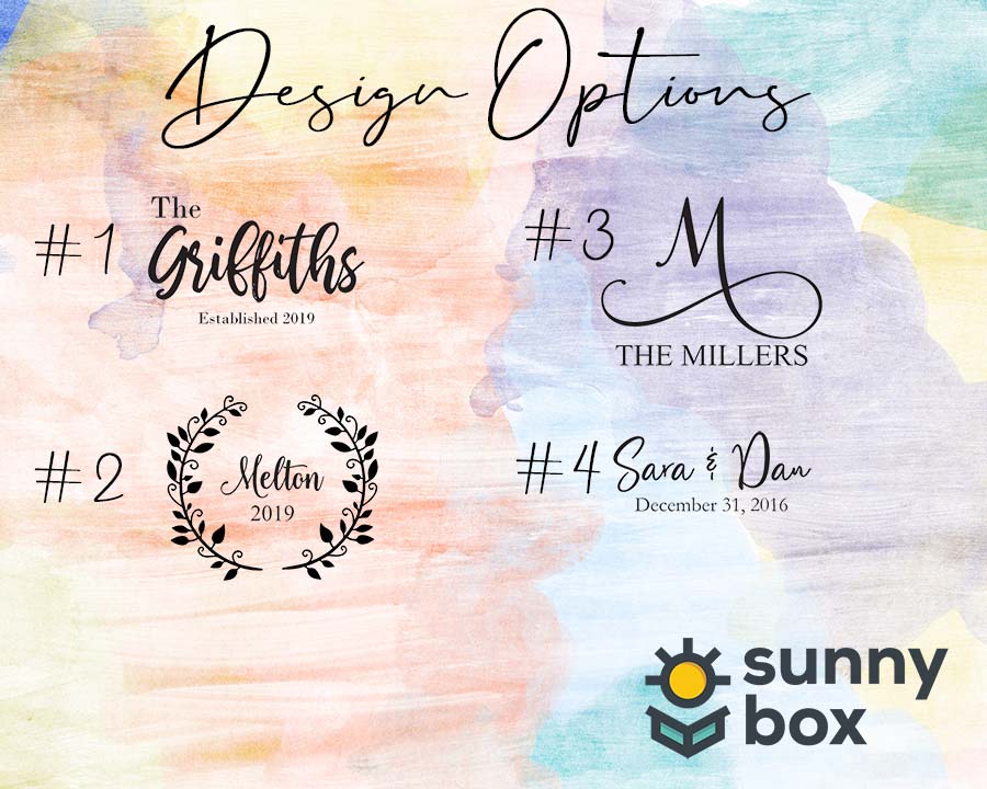 Personalized Engraved Bamboo Cutting Board - Sunny Box