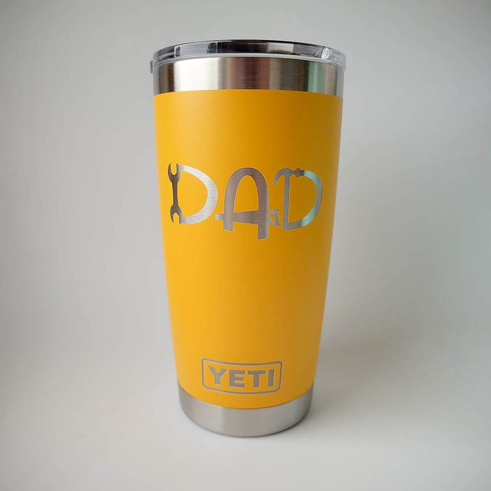 Dad - Tools Engraved YETI Tumbler
