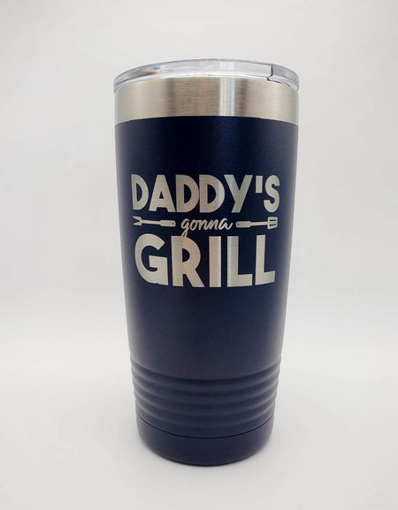 Daddy's Gonna Grill - Engraved Polar Camel Tumbler - Sunny Box