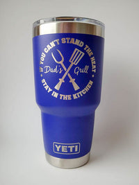 Dad's Grill - Engraved YETI Tumbler