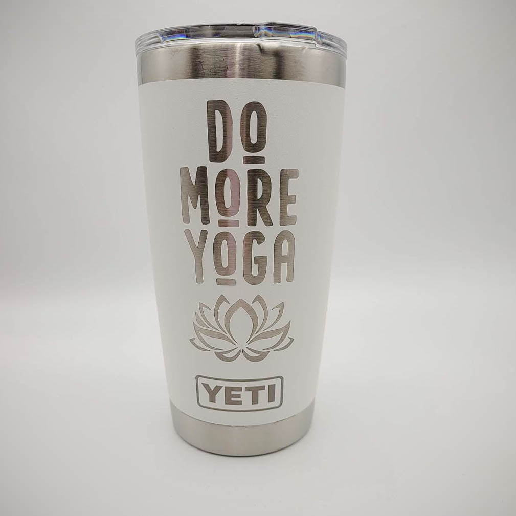 Do More Yoga - Engraved YETI Tumbler