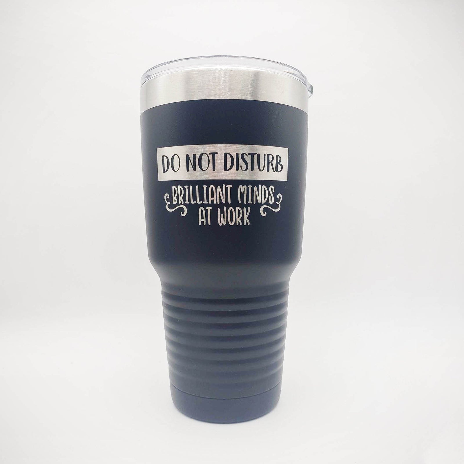 Do not Disturb-Brilliant Minds At Work - Funny Workplace Engraved Tumbler –  Sunny Box
