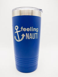 Feeling Nauti - Engraved 20oz Blue Polar Camel Tumbler - Sunny Box