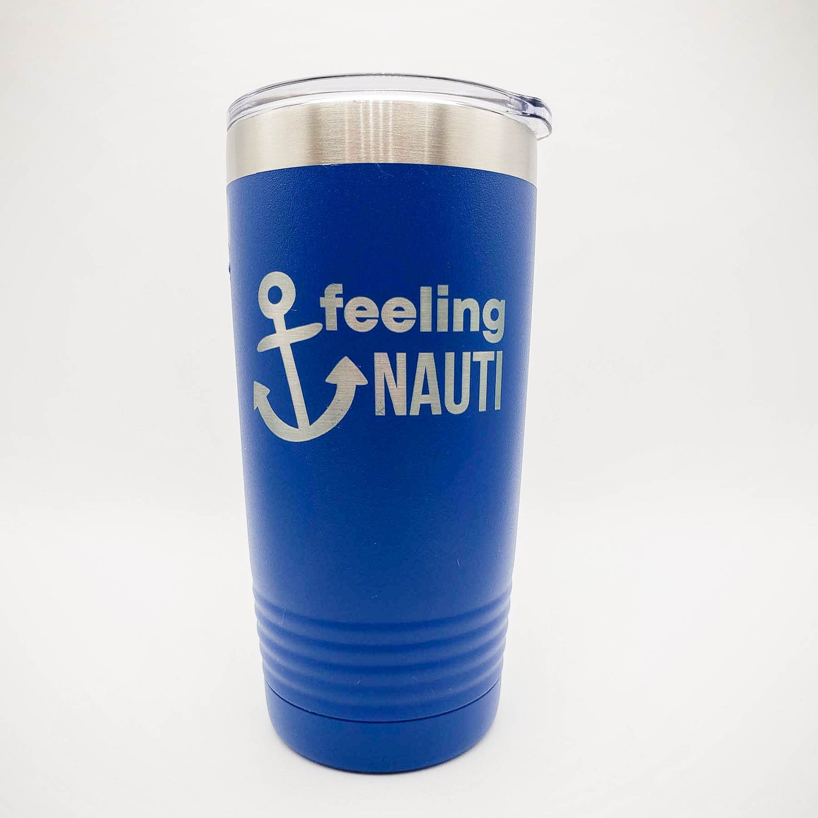 Feeling Nauti - Engraved 20oz Blue Polar Camel Tumbler - Sunny Box